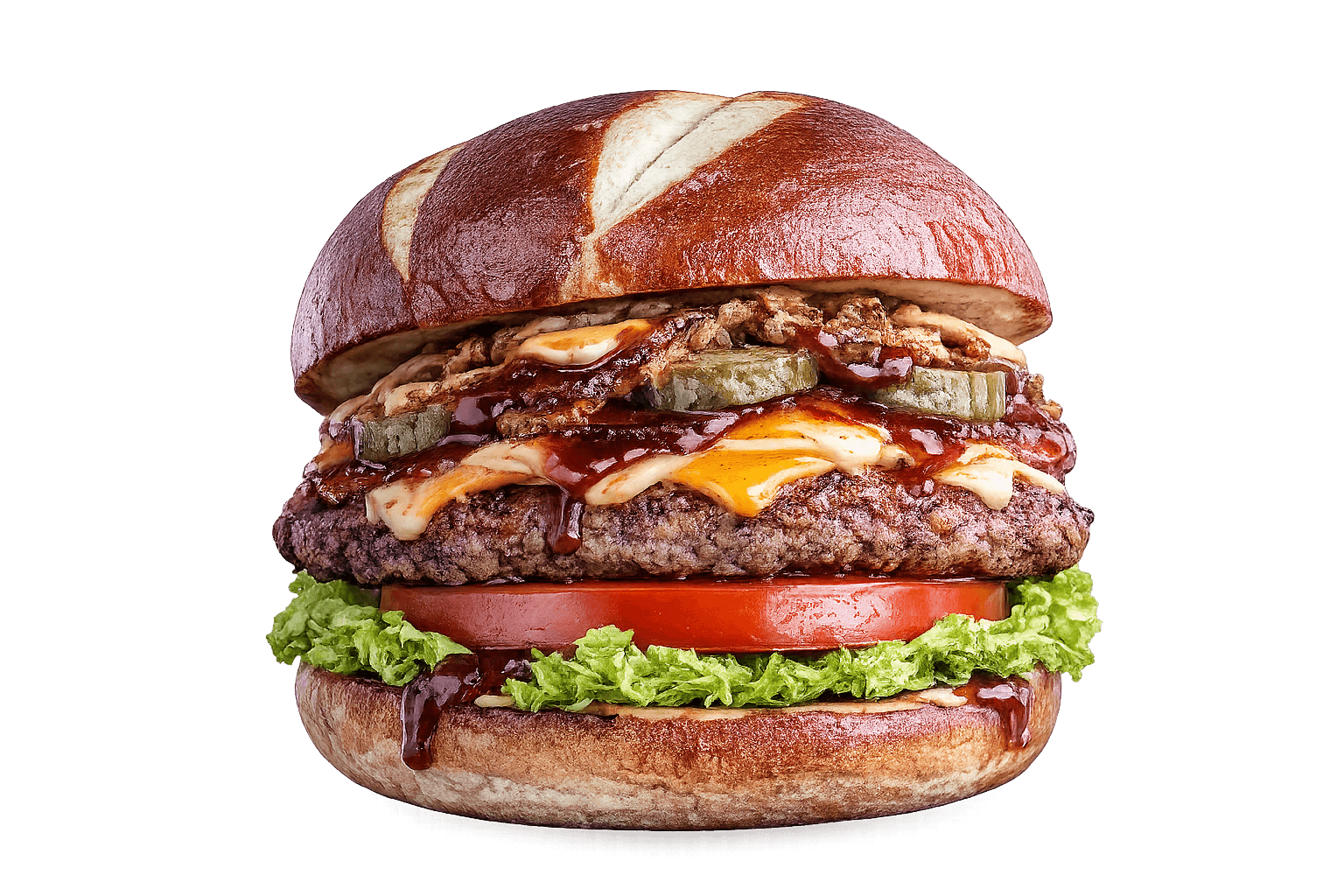 Cheesy Hood Burger